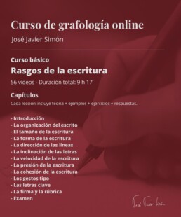 Curso de grafología online